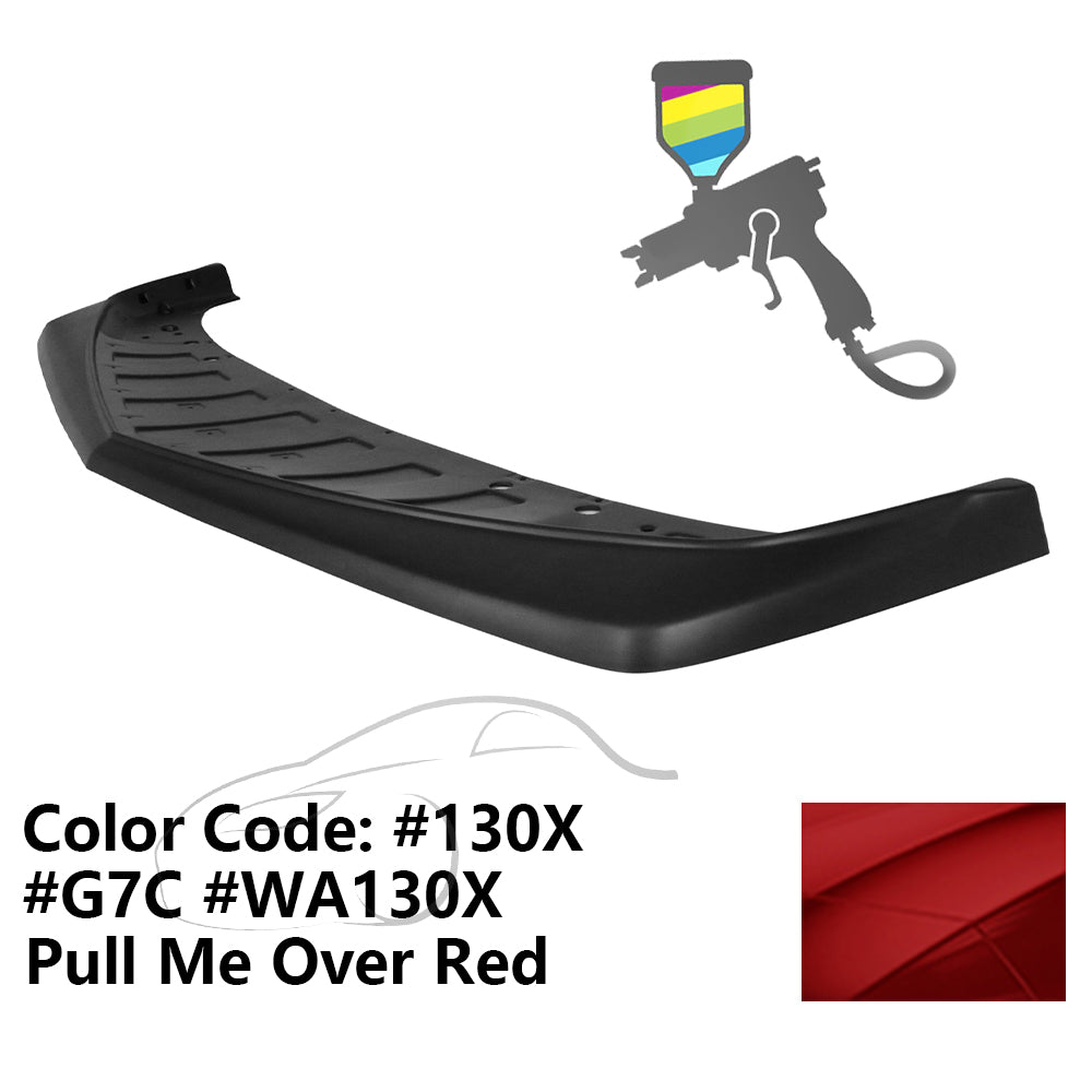 2014-2015 Chevy Camaro Z28 Style Front Bumper Lip Painted PP Spoiler