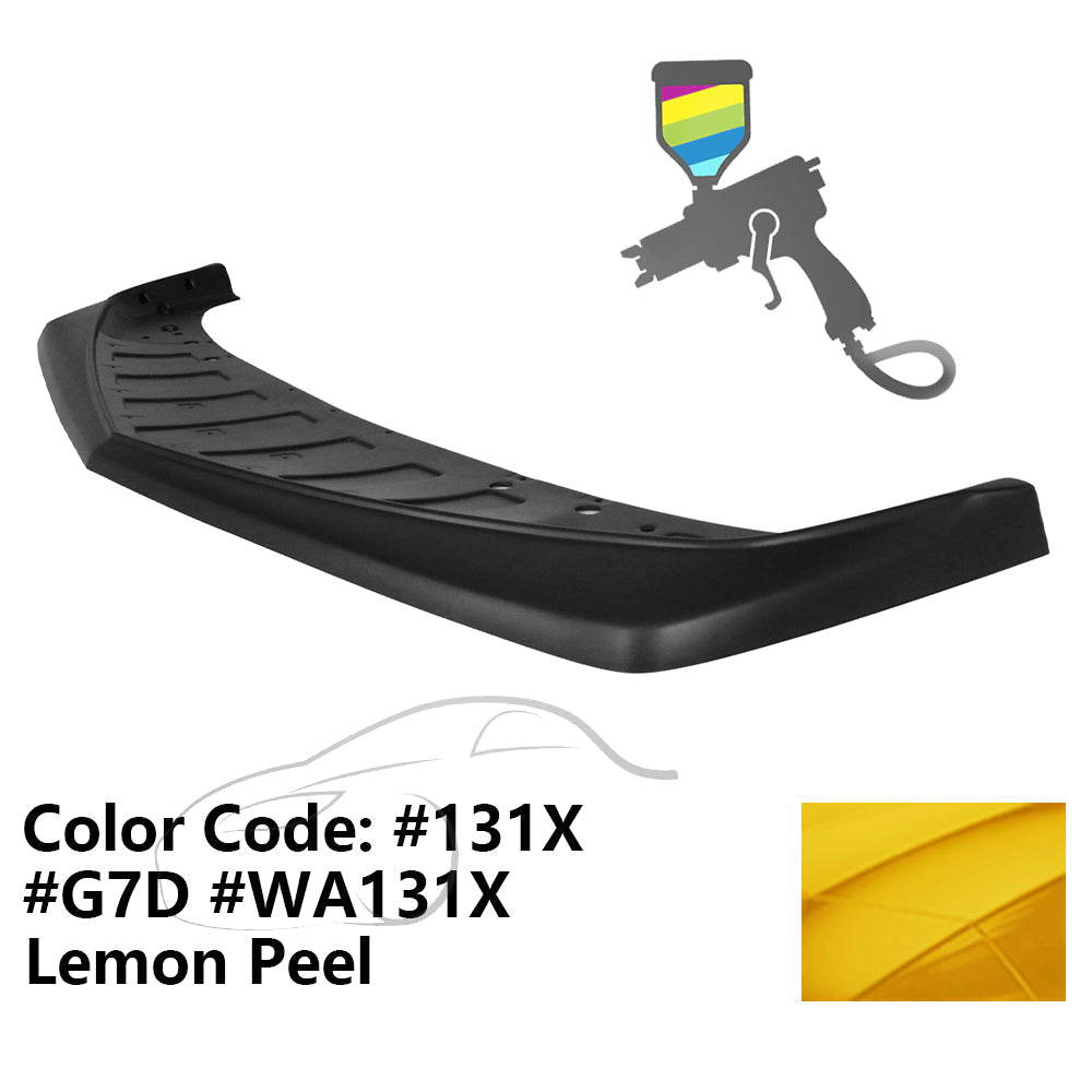 2014-2015 Chevy Camaro Z28 Style Front Bumper Lip Painted PP Spoiler