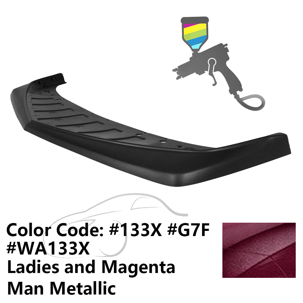 2014-2015 Chevy Camaro Z28 Style Front Bumper Lip Painted PP Spoiler
