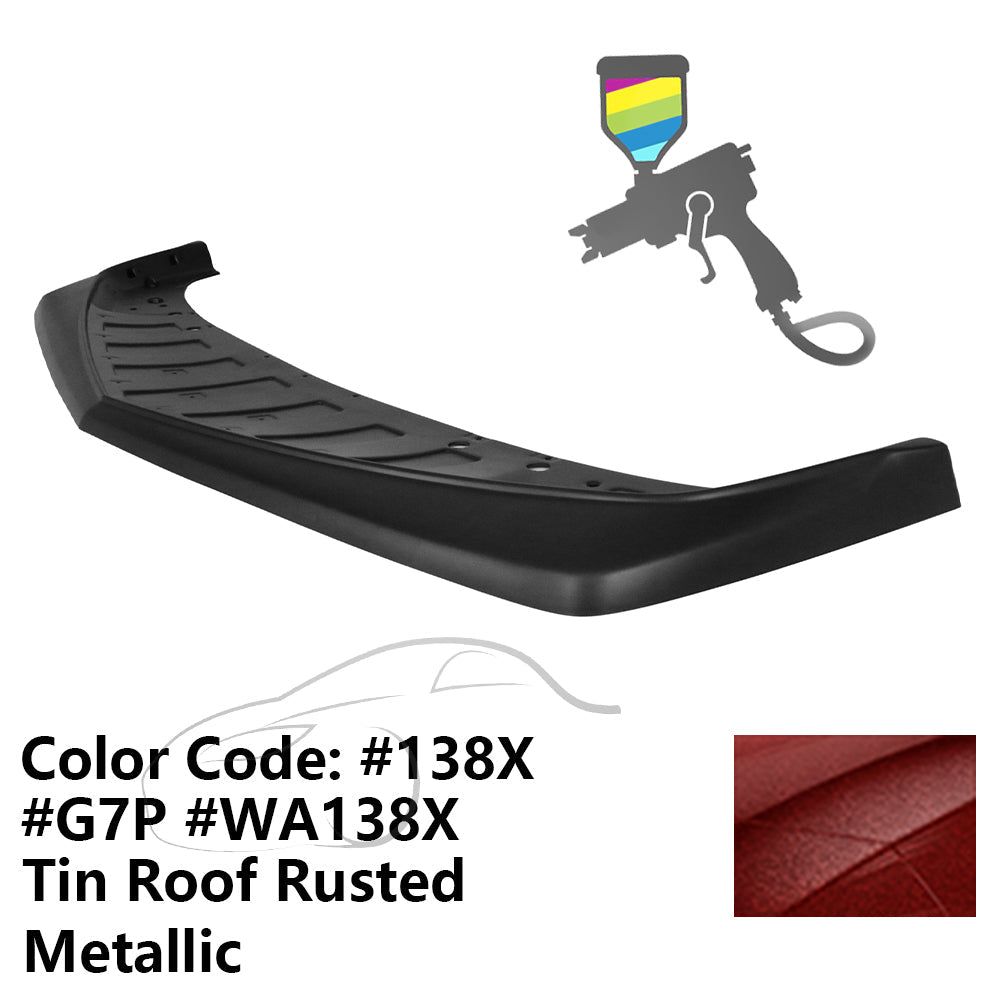 2014-2015 Chevy Camaro Z28 Style Front Bumper Lip Painted PP Spoiler