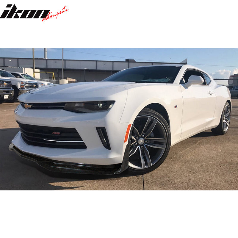 2016-2018 Chevy Camaro V6 IKON Stingray Stage 3 Style Front Bumper Lip