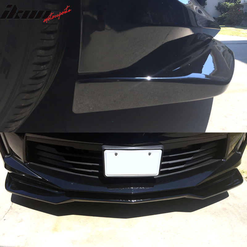 2016-2018 Chevy Camaro ZL1 Style Front Bumper Lip Chin Spoiler PP
