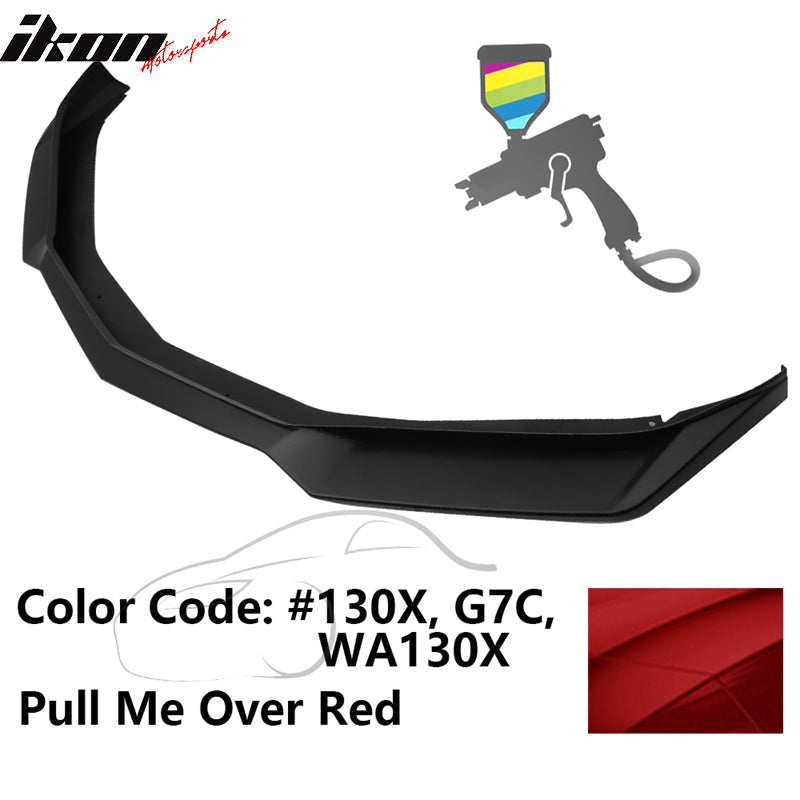 2016-2018 Chevy Camaro ZL1 Style Front Bumper Lip Chin Spoiler PP