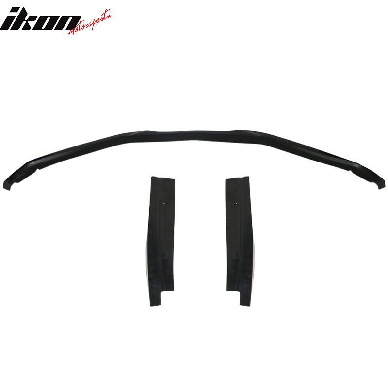 2016-2018 Chevy Camaro SS IKON V5 Style Unpainted Front Bumper Lip 3PC