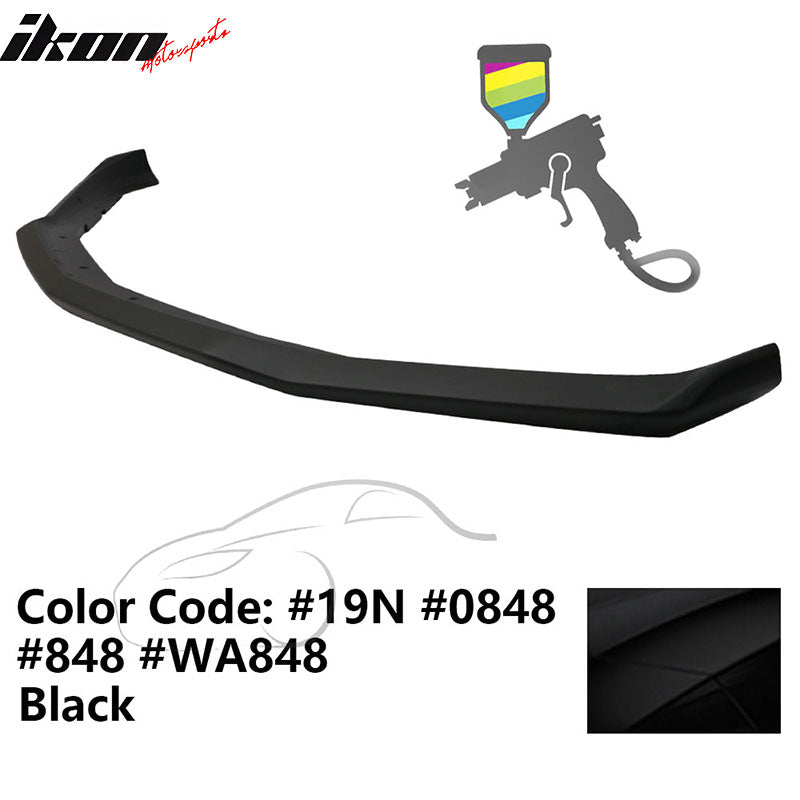 2016-2024 Chevy Camaro SS V8 OE Style Painted Front Bumper Lip