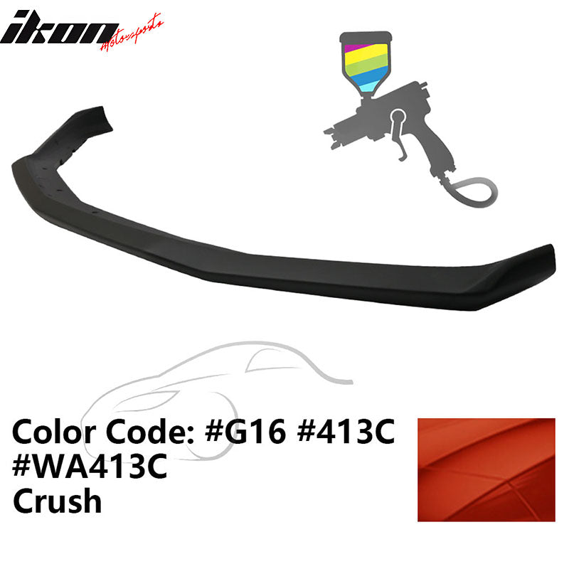 2016-2024 Chevy Camaro SS V8 OE Style Painted Front Bumper Lip