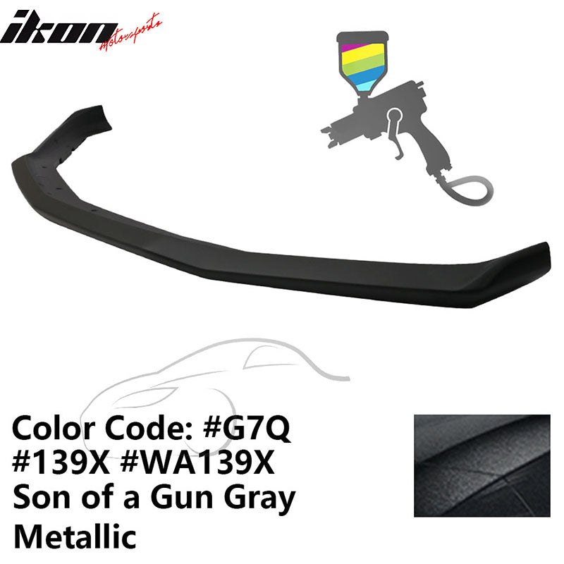 2016-2024 Chevy Camaro SS V8 OE Style Painted Front Bumper Lip