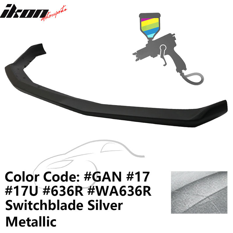 2016-2024 Chevy Camaro SS V8 OE Style Painted Front Bumper Lip