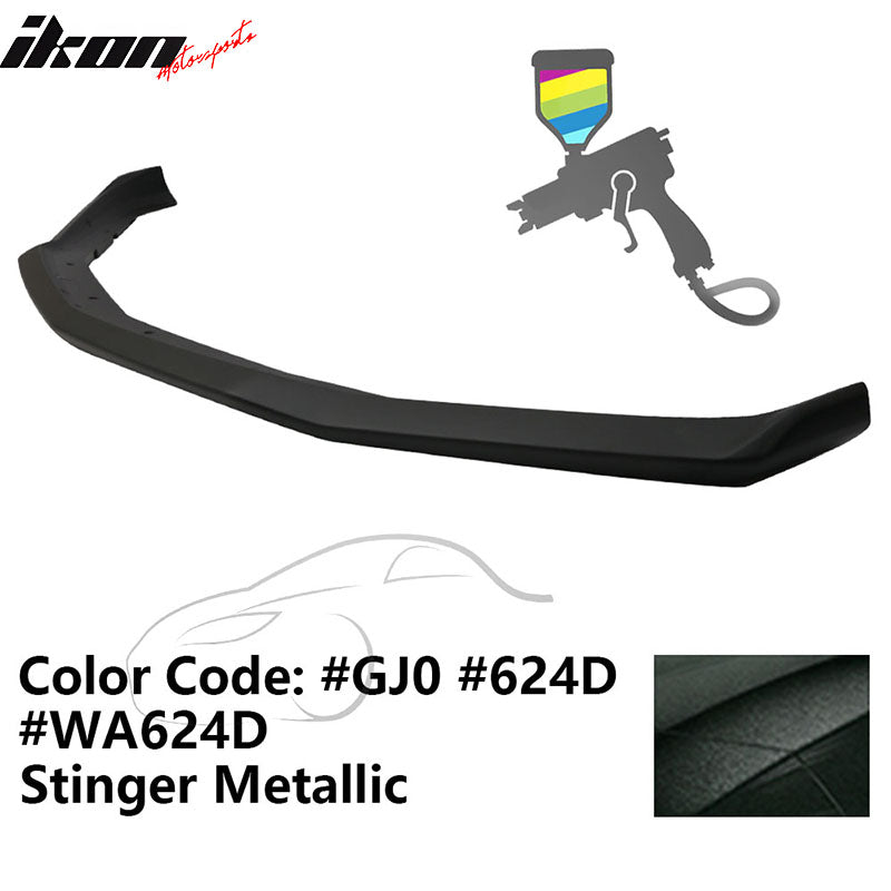 2016-2024 Chevy Camaro SS V8 OE Style Painted Front Bumper Lip