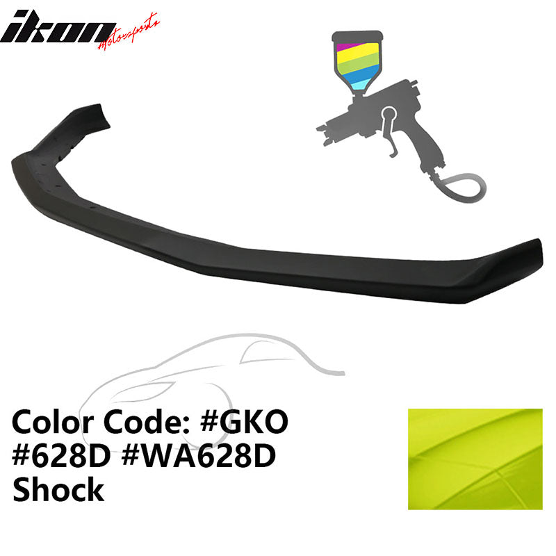 2016-2024 Chevy Camaro SS V8 OE Style Painted Front Bumper Lip