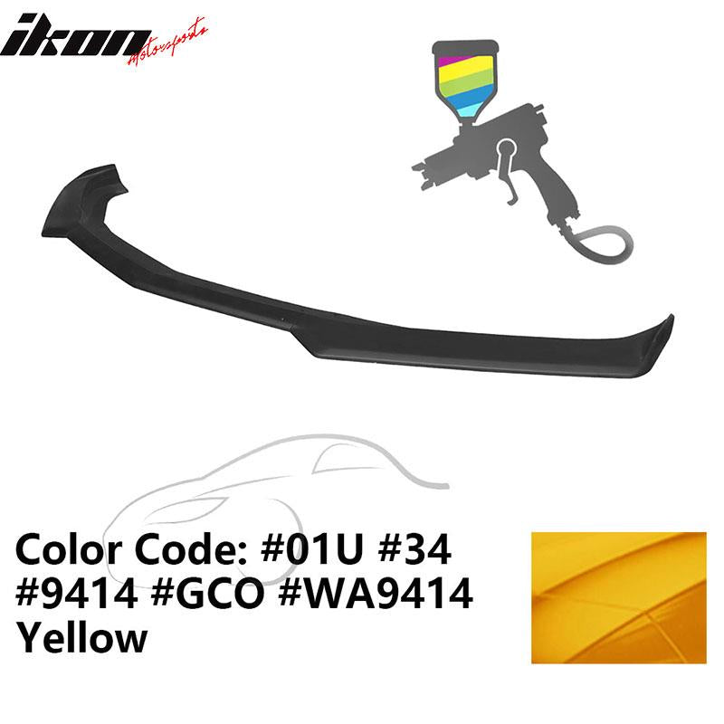 2016-2024 Chevy Camaro Front Lip Spoiler 1LE Style 3PCS ABS