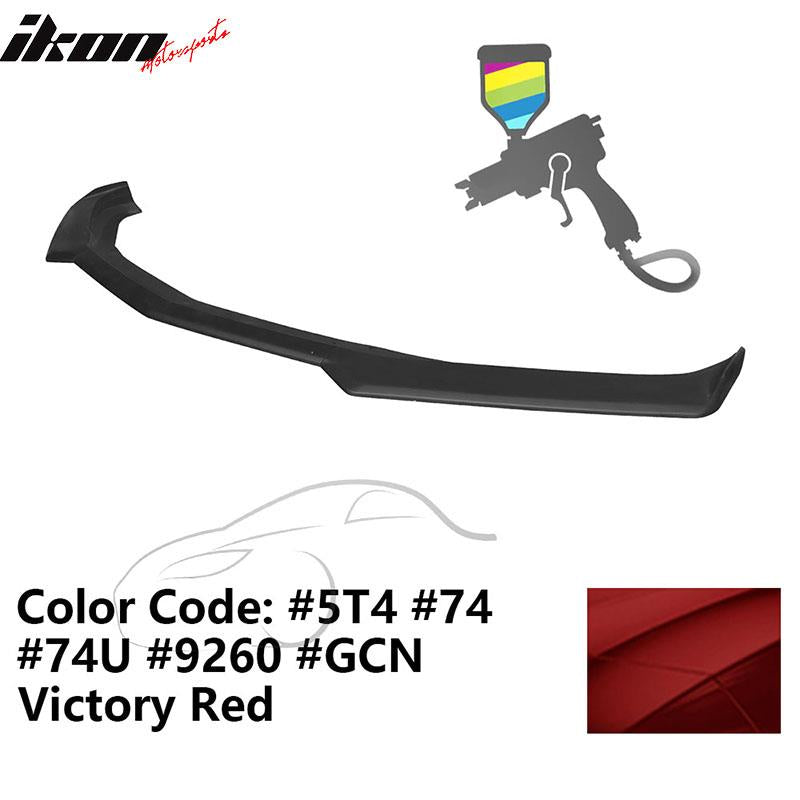 2016-2024 Chevy Camaro Front Lip Spoiler 1LE Style 3PCS ABS