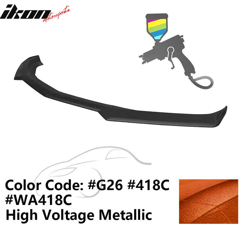 2016-2024 Chevy Camaro Front Lip Spoiler 1LE Style 3PCS ABS