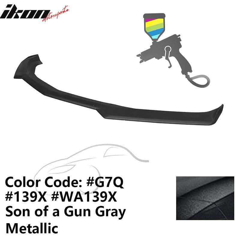 2016-2024 Chevy Camaro Front Lip Spoiler 1LE Style 3PCS ABS