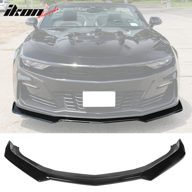 2016-2024 Chevy Camaro Front Lip Spoiler 1LE Style 3PCS ABS