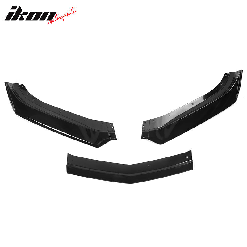 2016-2024 Chevy Camaro Front Lip Spoiler 1LE Style 3PCS ABS