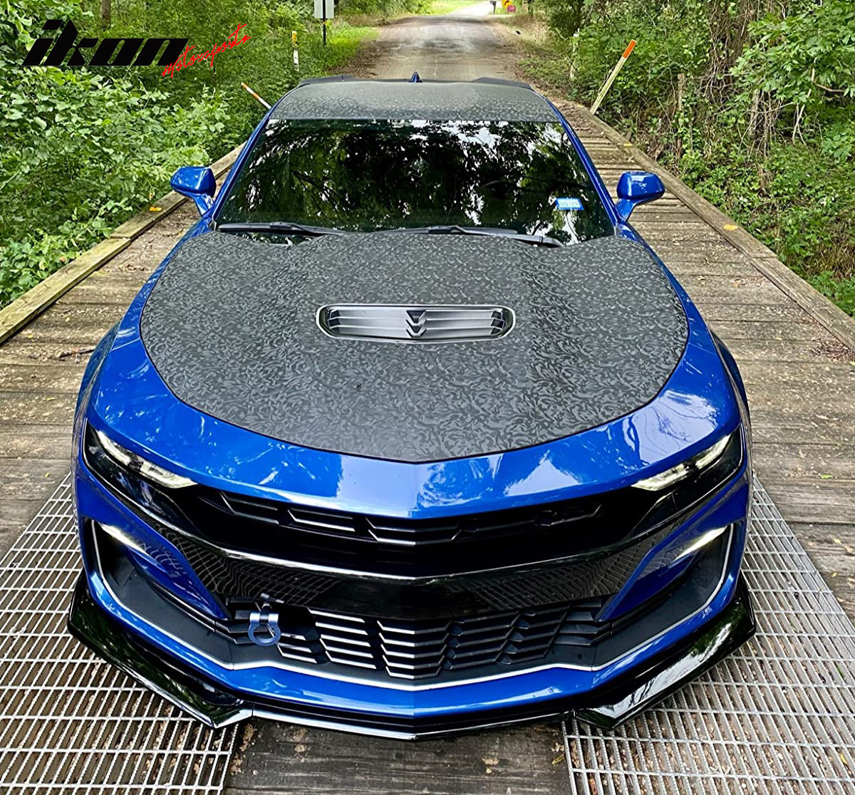2016-2024 Chevy Camaro Front Lip Spoiler 1LE Style 3PCS ABS