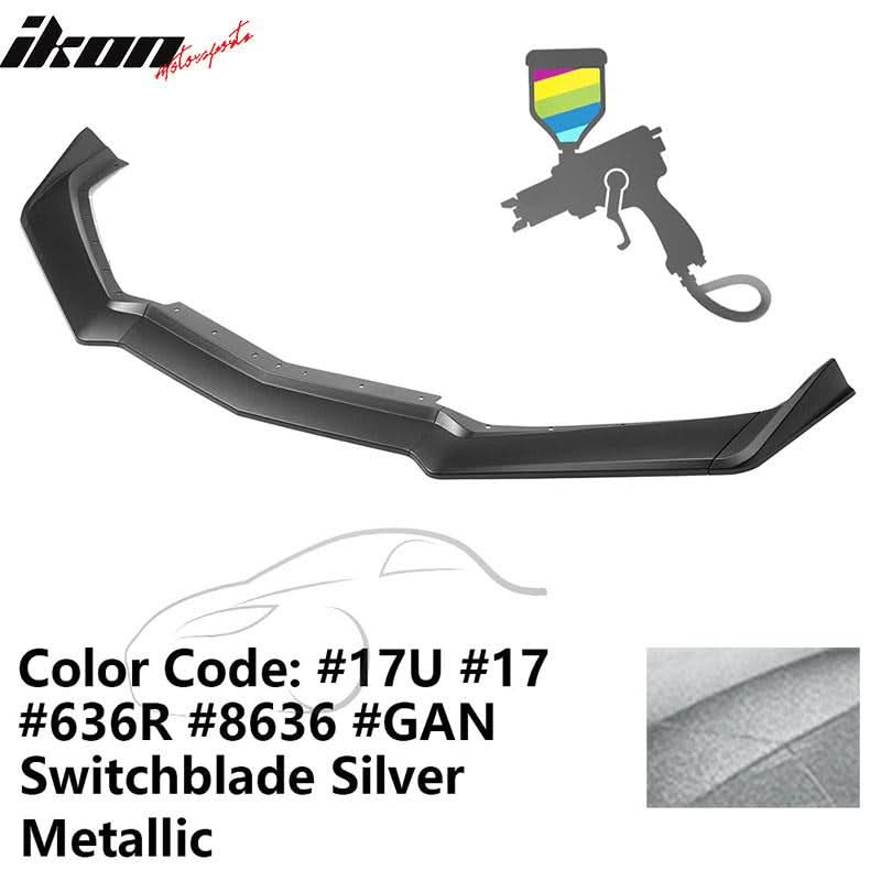 2020-2025 Chevy Corvette C8 5VM Style Front Lip 5PCS ABS