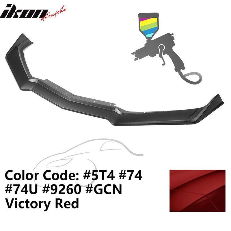 2020-2025 Chevy Corvette C8 5VM Style Front Lip 5PCS ABS