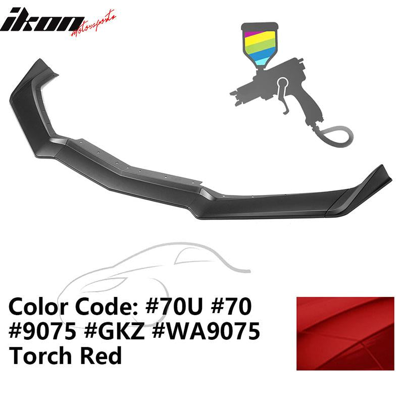 2020-2025 Chevy Corvette C8 5VM Style Front Lip 5PCS ABS