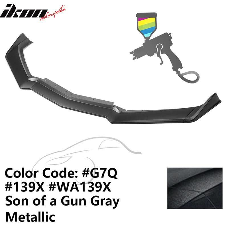 2020-2025 Chevy Corvette C8 5VM Style Front Lip 5PCS ABS