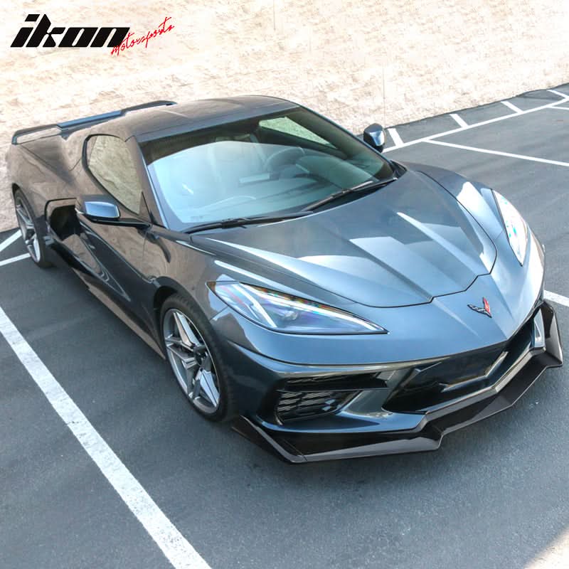 2020-2025 Chevy Corvette C8 5VM Style Front Lip 5PCS ABS