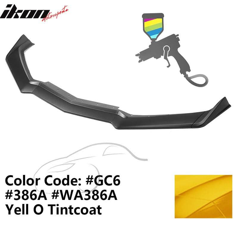 2020-2025 Chevy Corvette C8 5VM Style Front Lip 5PCS ABS