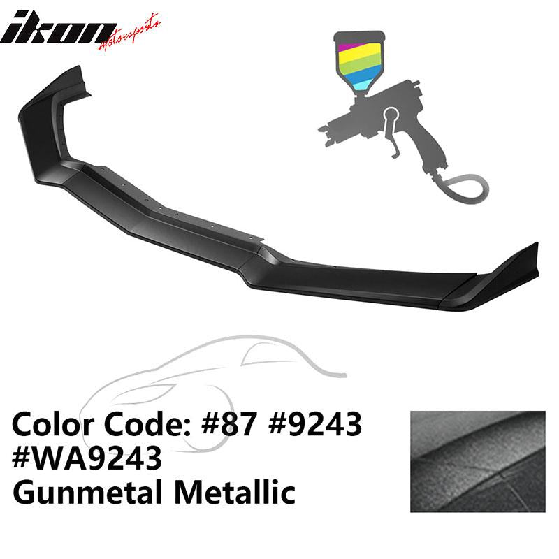 2020-2025 Chevy Corvette C8 IKON Style Front Bumper Lip 5PCS ABS