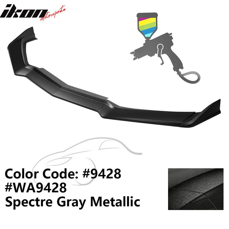 2020-2025 Chevy Corvette C8 IKON Style Front Bumper Lip 5PCS ABS