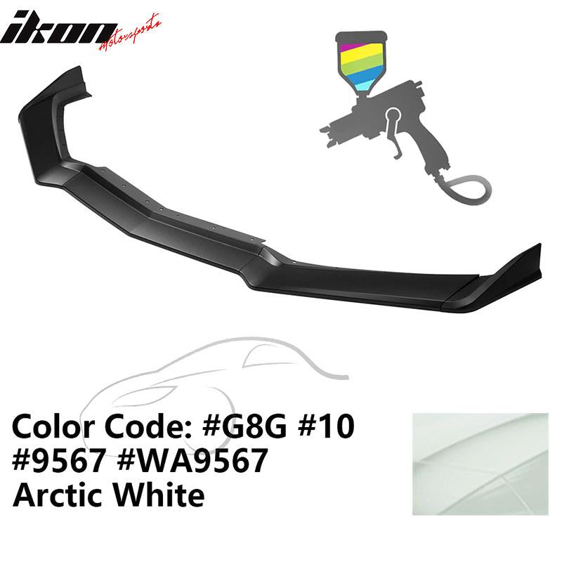 2020-2025 Chevy Corvette C8 IKON Style Front Bumper Lip 5PCS ABS