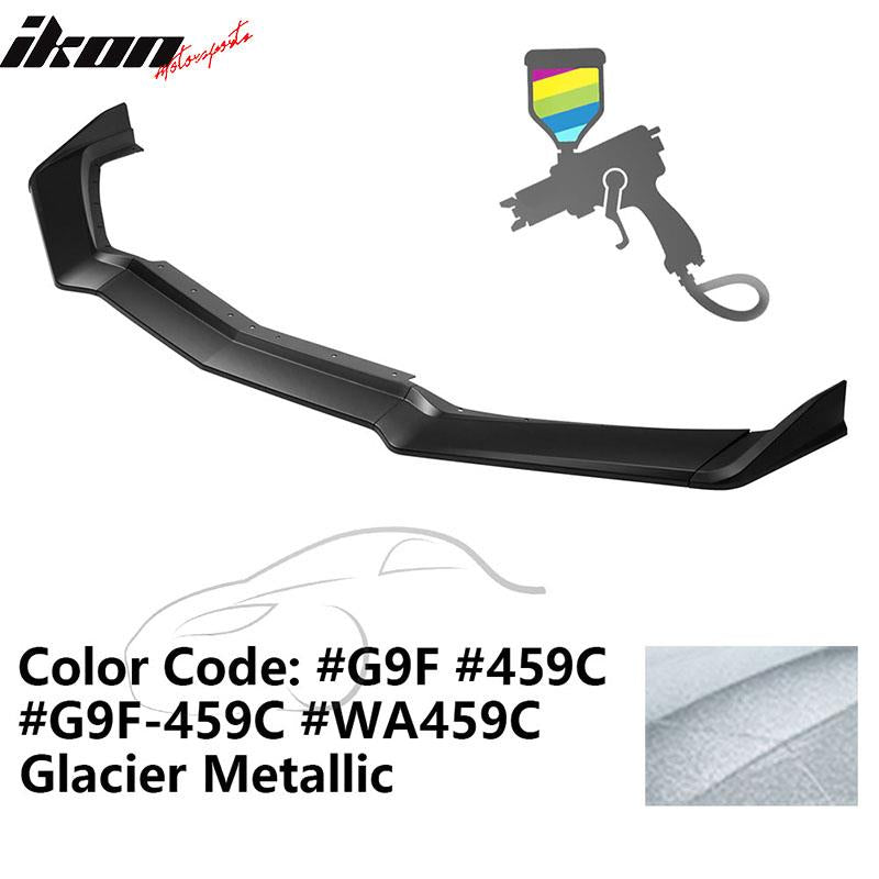 2020-2025 Chevy Corvette C8 IKON Style Front Bumper Lip 5PCS ABS