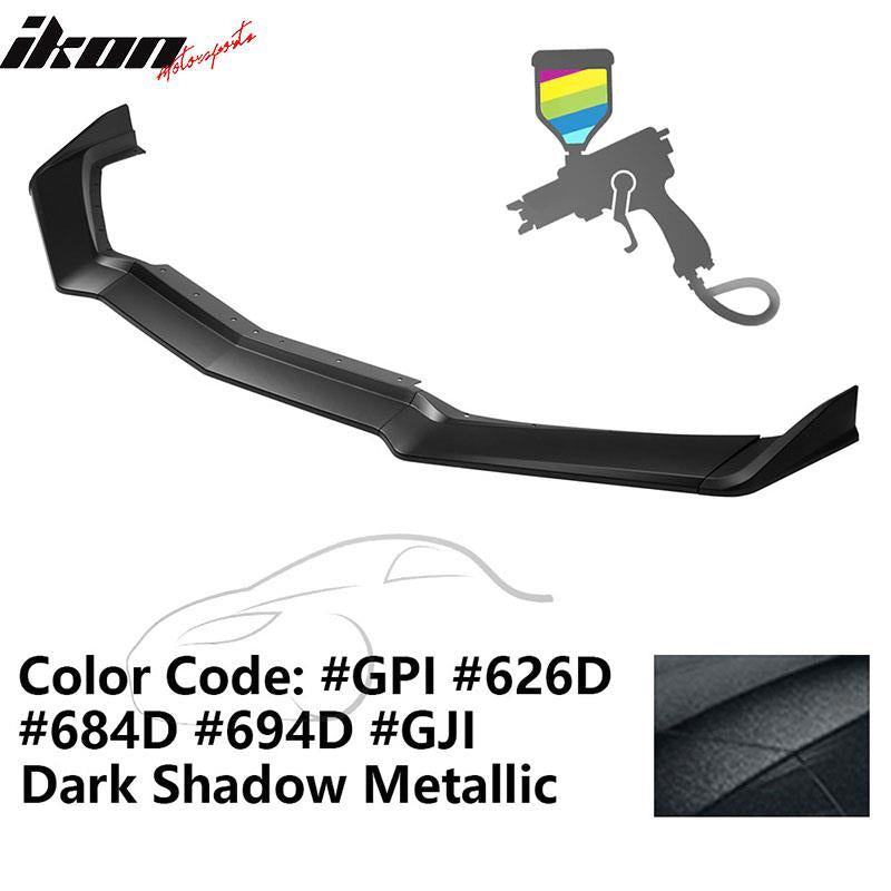 2020-2025 Chevy Corvette C8 IKON Style Front Bumper Lip 5PCS ABS