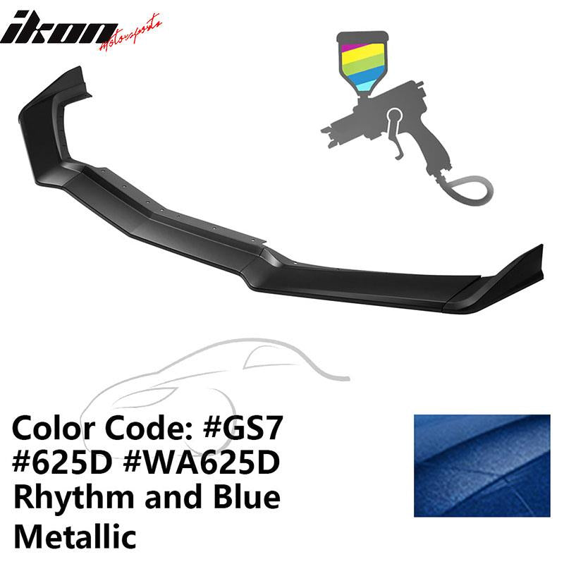 2020-2025 Chevy Corvette C8 IKON Style Front Bumper Lip 5PCS ABS