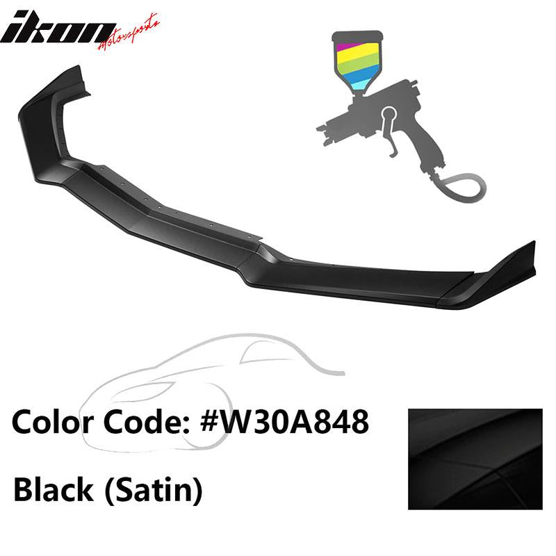 2020-2025 Chevy Corvette C8 IKON Style Front Bumper Lip 5PCS ABS