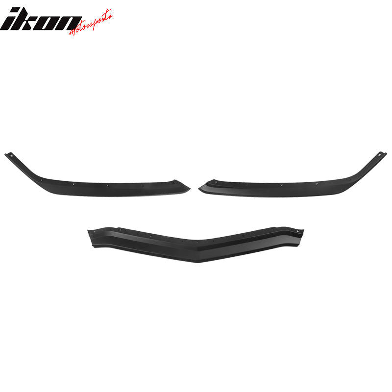 2020-2025 Chevy Corvette C8 Z51 Texture Black Front Bumper Lip PP