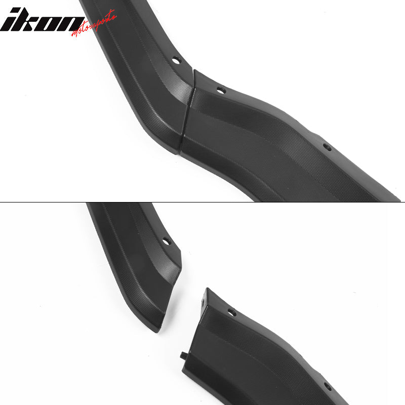 2020-2025 Chevy Corvette C8 Z51 Texture Black Front Bumper Lip PP