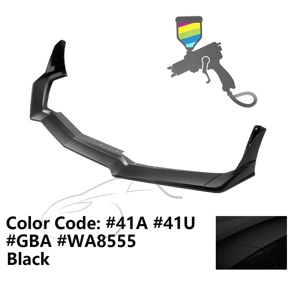 2020-2025 Chevy Corvette C8 ZR1 Style Front Lip Spoiler 7PCS ABS