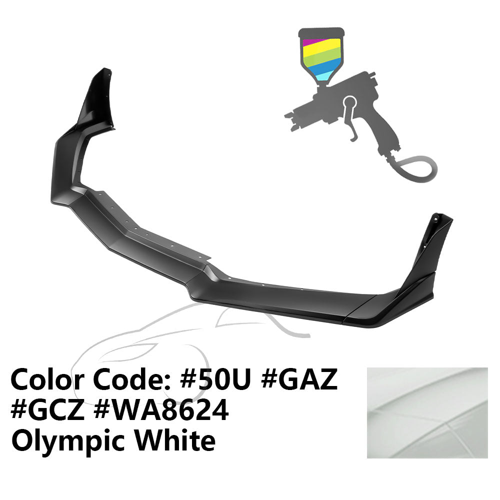 2020-2025 Chevy Corvette C8 ZR1 Style Front Lip Spoiler 7PCS ABS