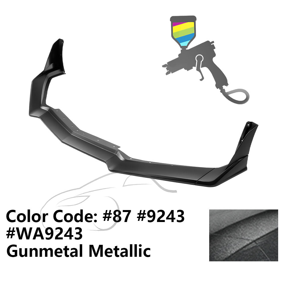 2020-2025 Chevy Corvette C8 ZR1 Style Front Lip Spoiler 7PCS ABS