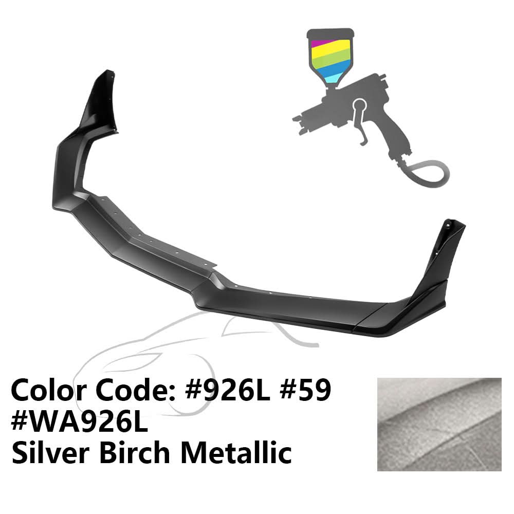 2020-2025 Chevy Corvette C8 ZR1 Style Front Lip Spoiler 7PCS ABS