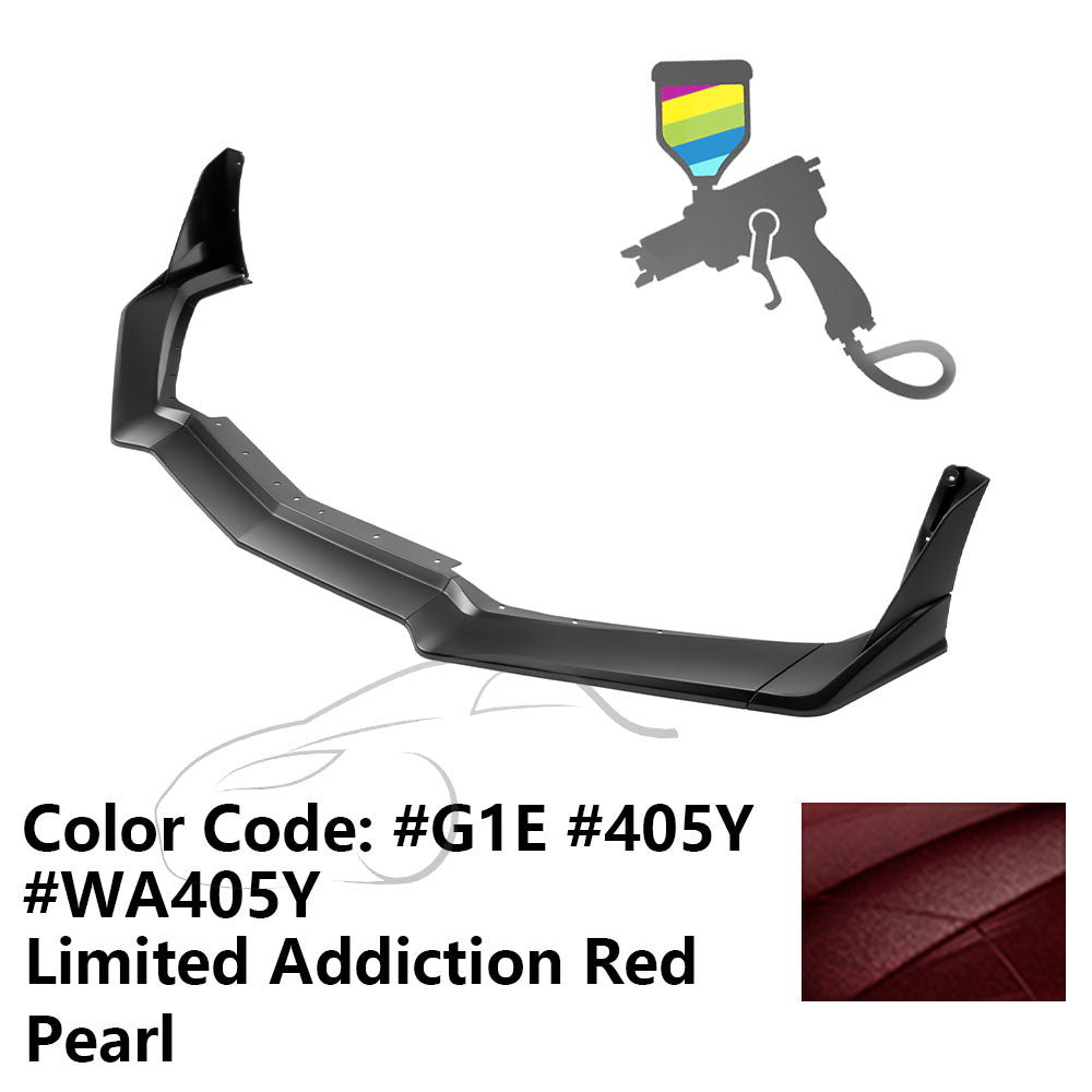 2020-2025 Chevy Corvette C8 ZR1 Style Front Lip Spoiler 7PCS ABS