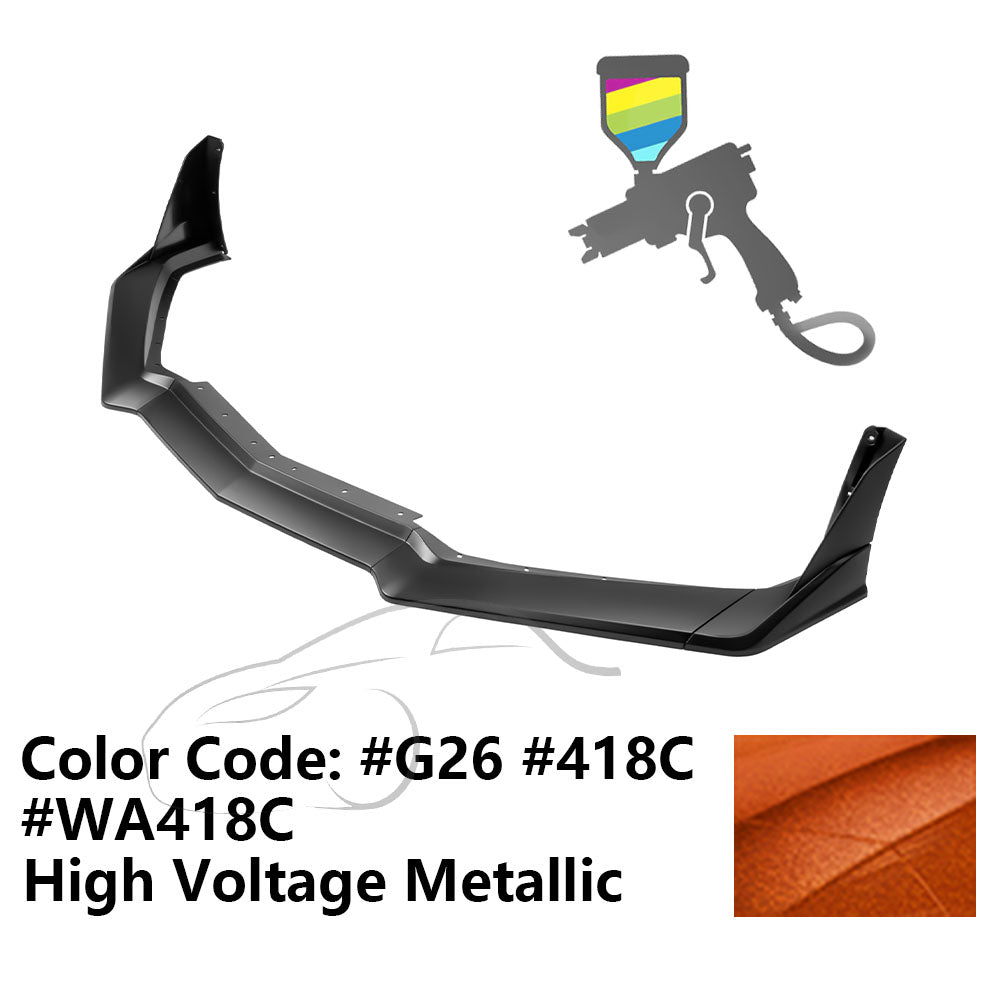 2020-2025 Chevy Corvette C8 ZR1 Style Front Lip Spoiler 7PCS ABS