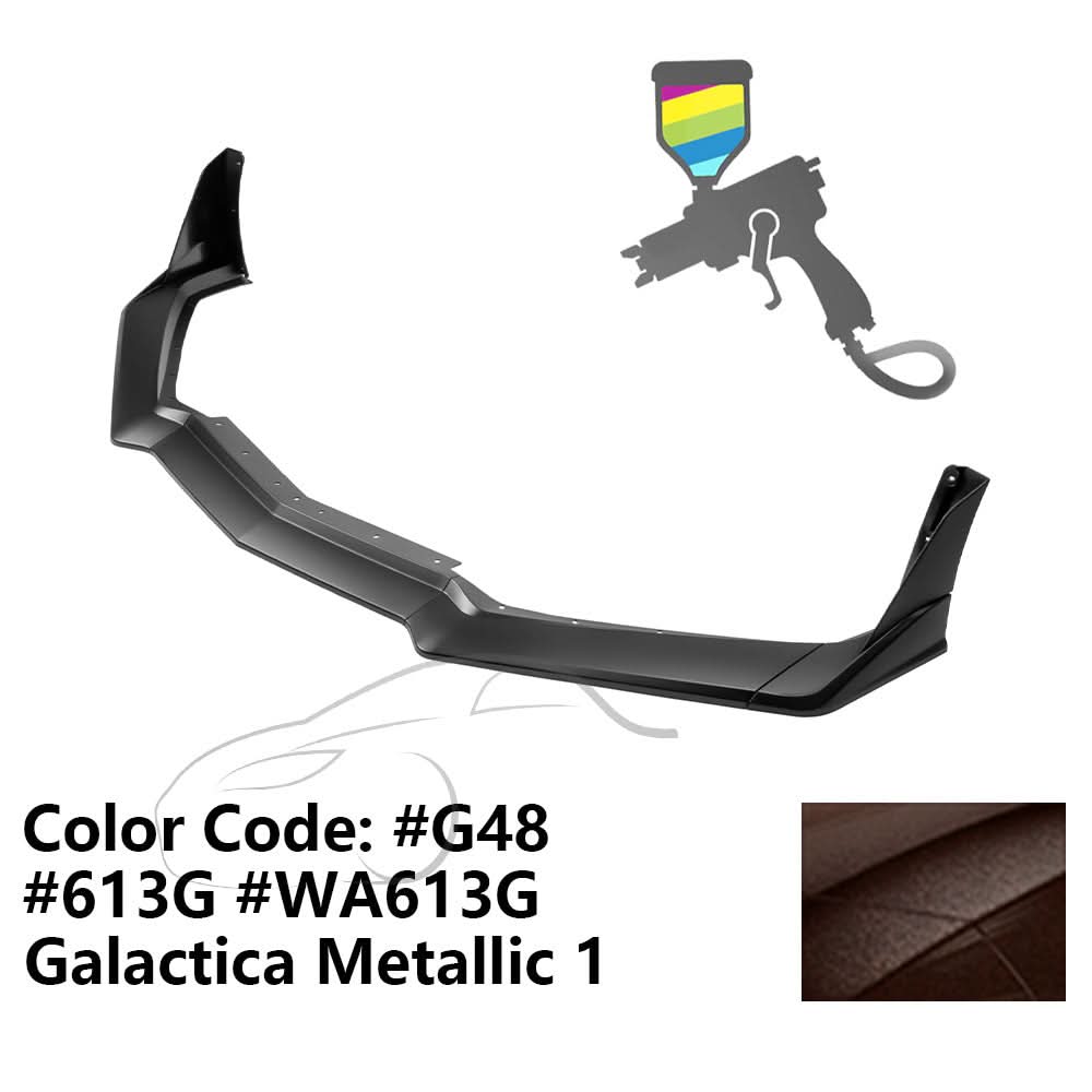 2020-2025 Chevy Corvette C8 ZR1 Style Front Lip Spoiler 7PCS ABS