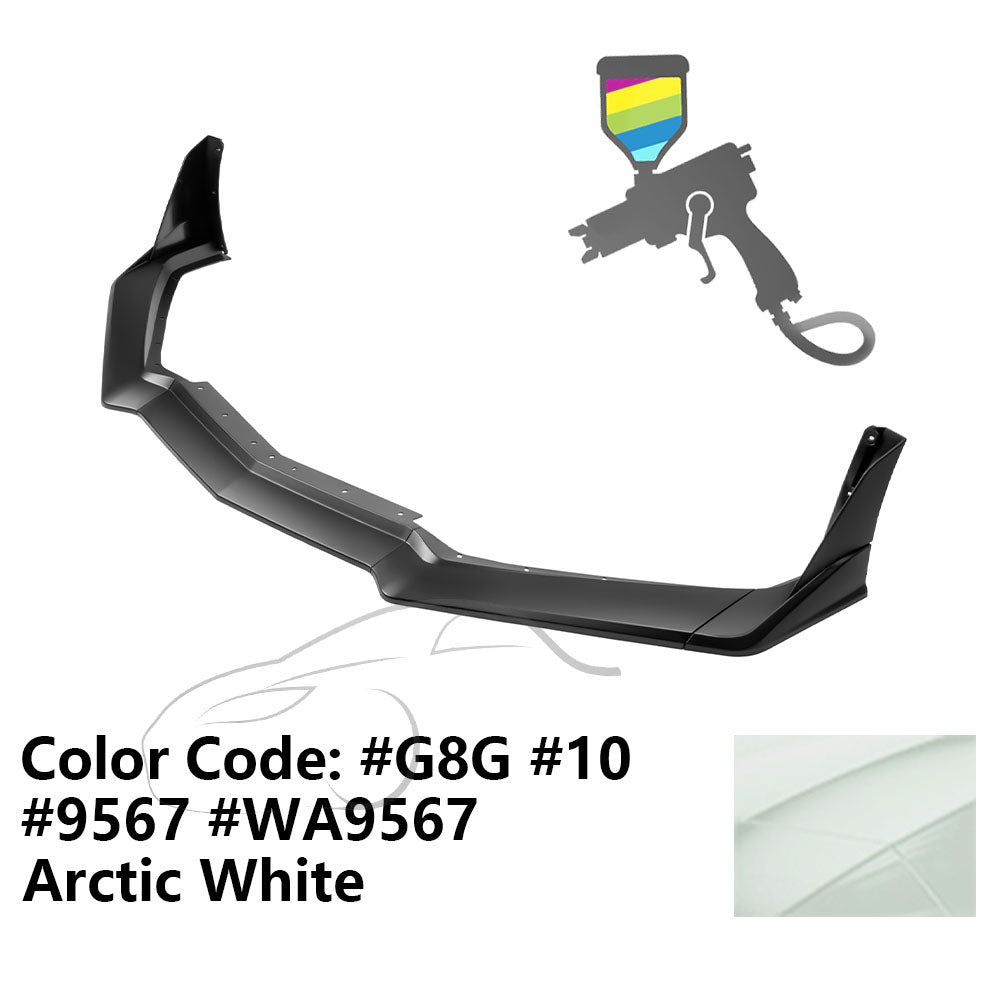 2020-2025 Chevy Corvette C8 ZR1 Style Front Lip Spoiler 7PCS ABS