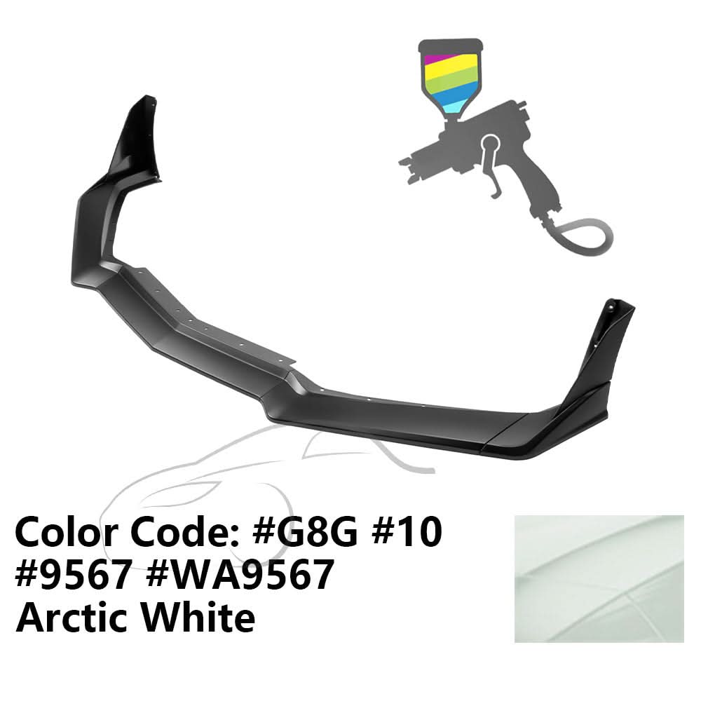 2020-2025 Chevy Corvette C8 ZR1 Style Front Lip Spoiler 7PCS ABS