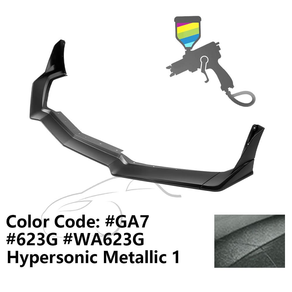 2020-2025 Chevy Corvette C8 ZR1 Style Front Lip Spoiler 7PCS ABS