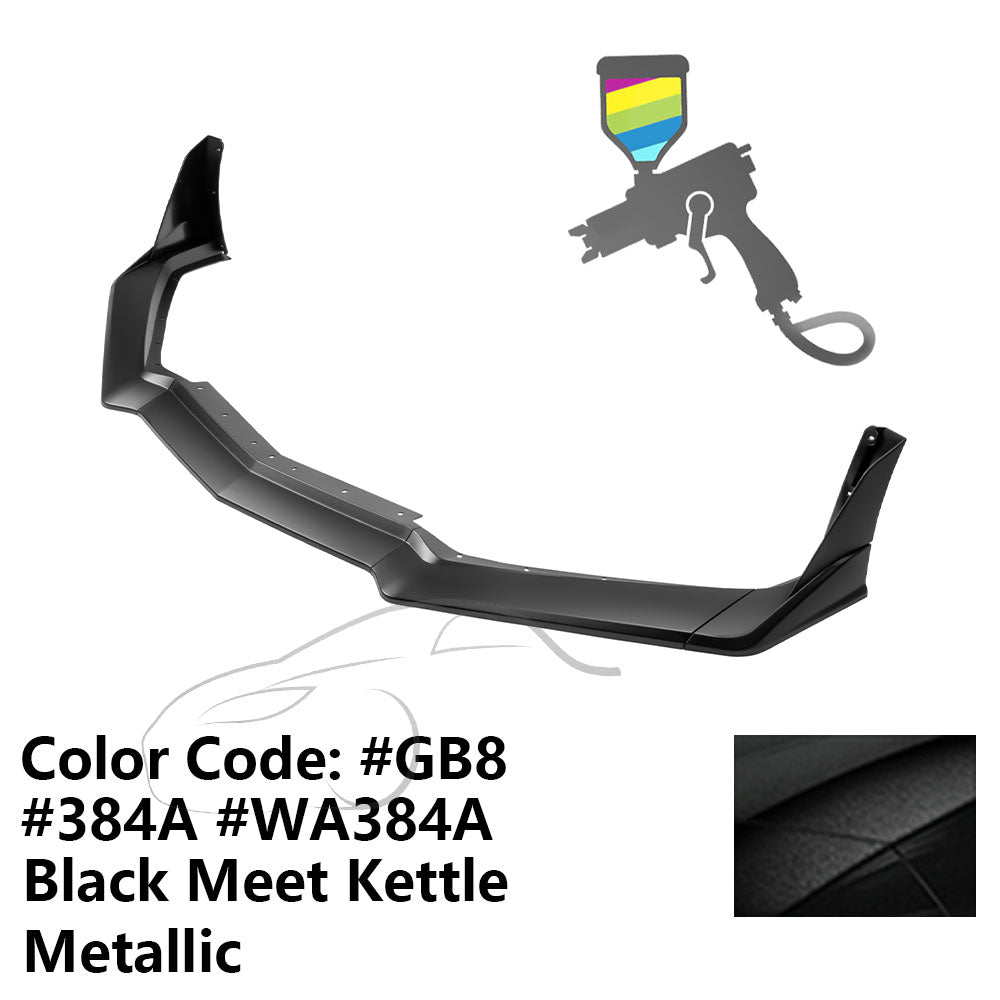 2020-2025 Chevy Corvette C8 ZR1 Style Front Lip Spoiler 7PCS ABS