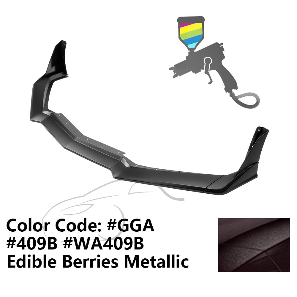 2020-2025 Chevy Corvette C8 ZR1 Style Front Lip Spoiler 7PCS ABS