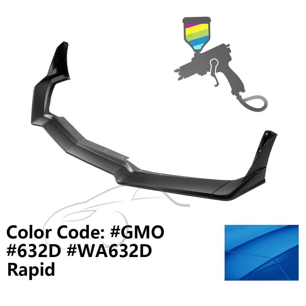 2020-2025 Chevy Corvette C8 ZR1 Style Front Lip Spoiler 7PCS ABS