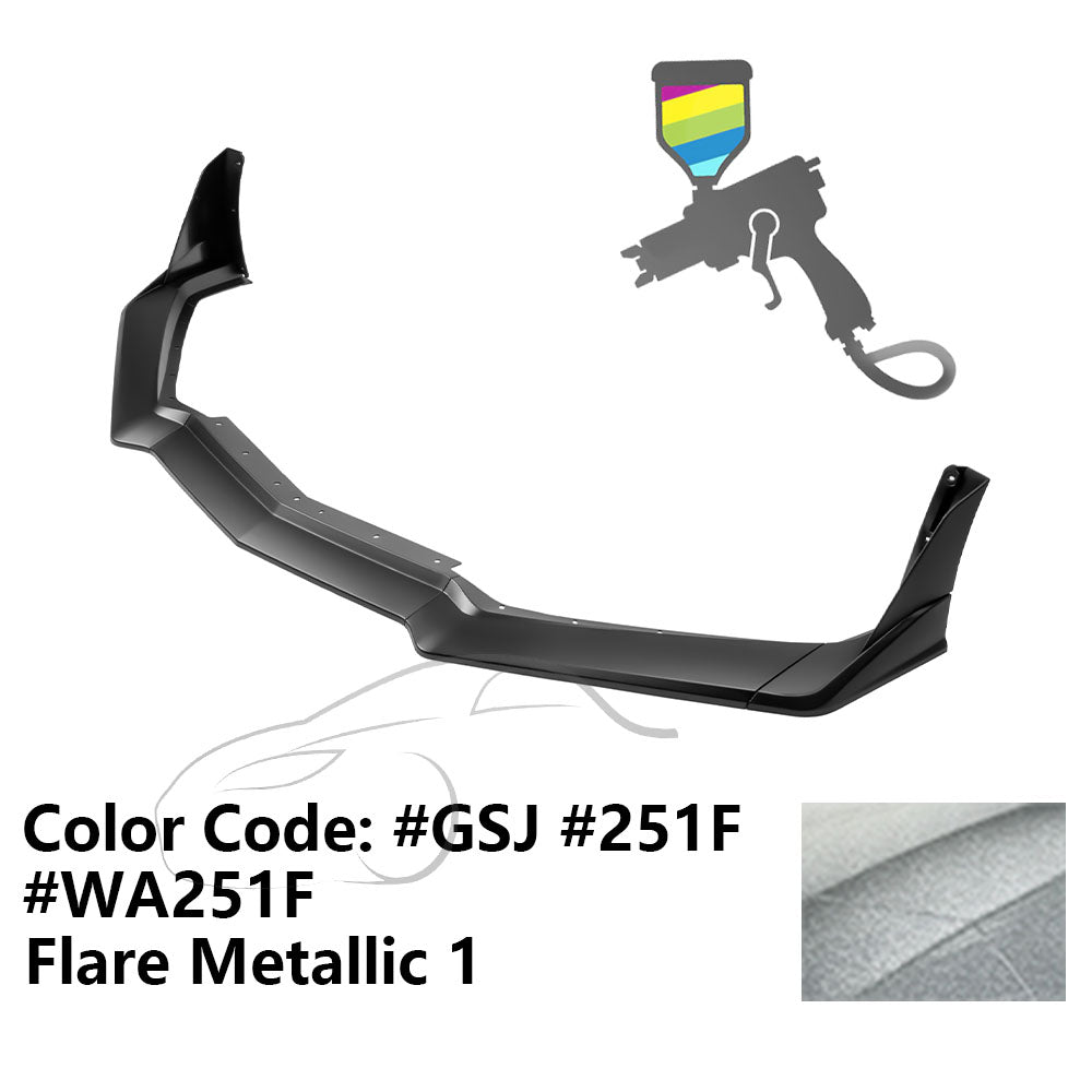 2020-2025 Chevy Corvette C8 ZR1 Style Front Lip Spoiler 7PCS ABS